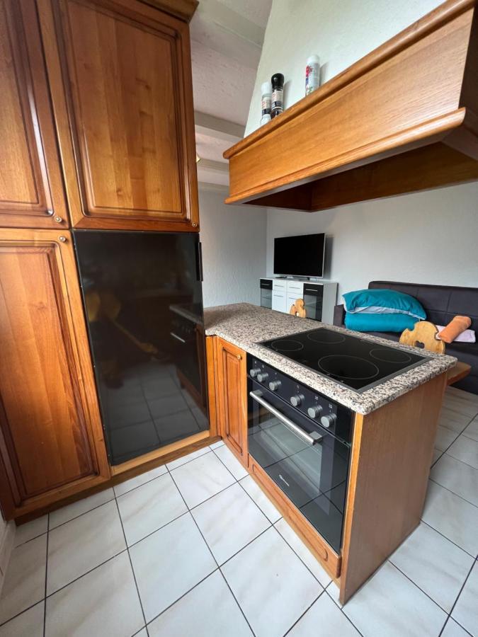 Tiny Apartment With Amazing View, Garden & Terras Schattdorf Esterno foto